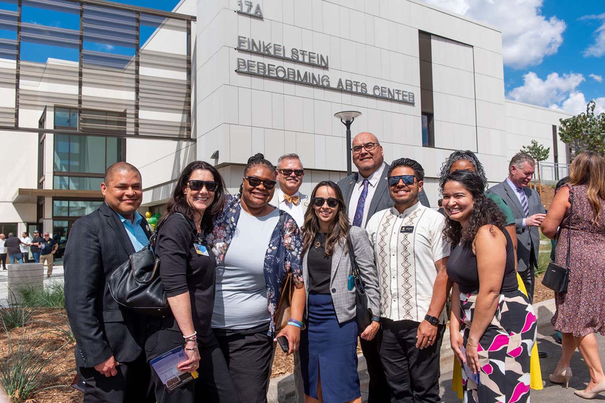 Performing Arts Center Ribbon Cutting