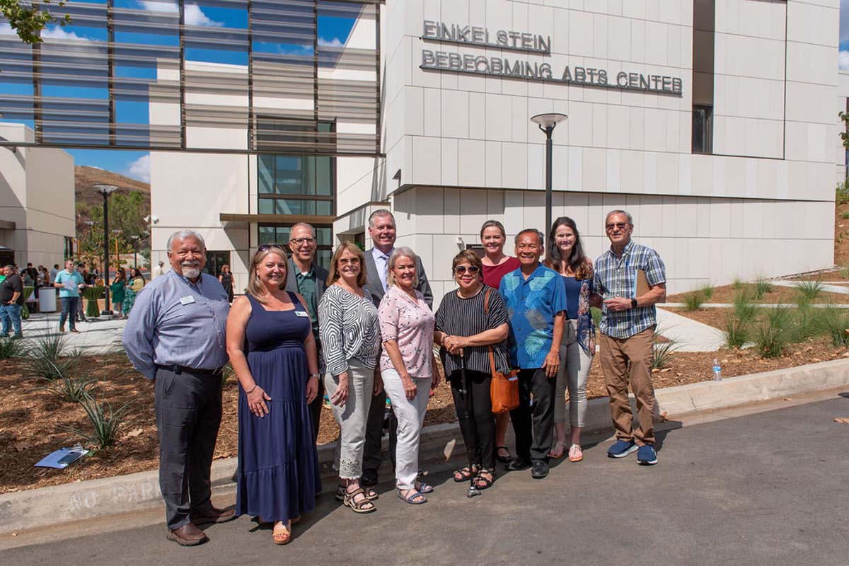Performing Arts Center Ribbon Cutting