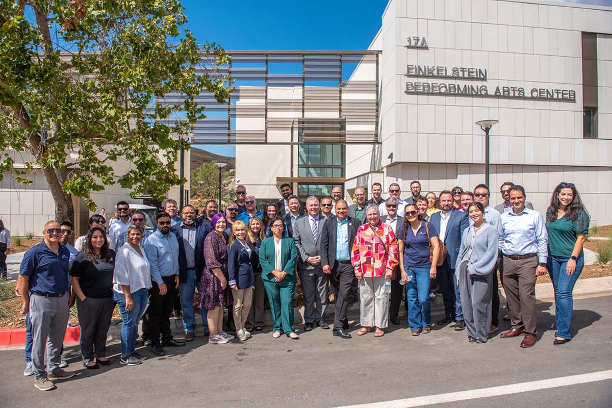 Performing Arts Center Ribbon Cutting