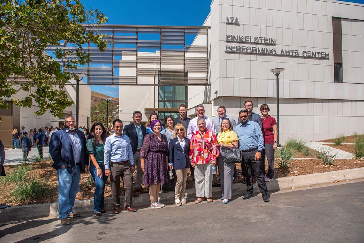 Performing Arts Center Ribbon Cutting