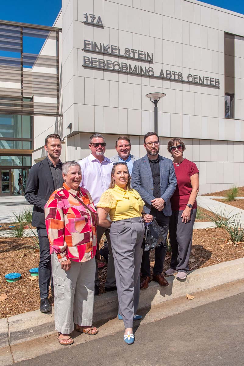 Performing Arts Center Ribbon Cutting