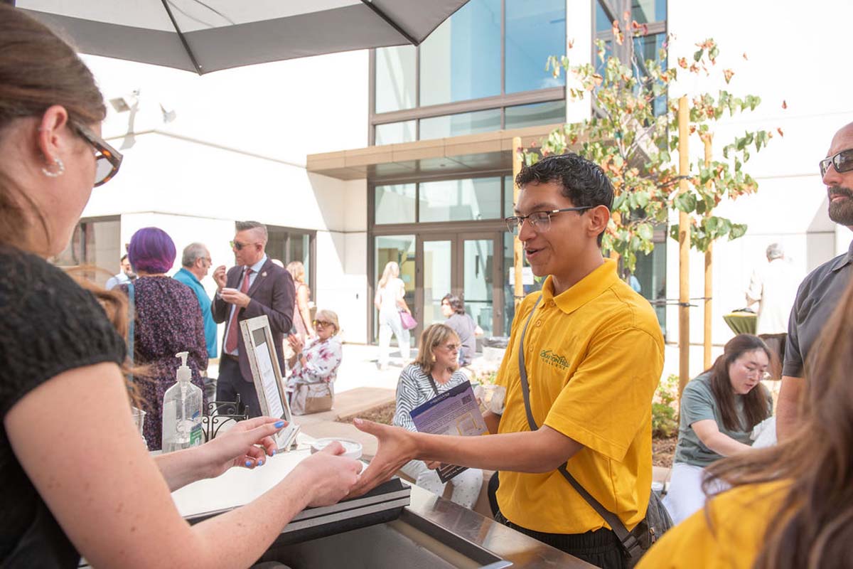 Performing Arts Center Ribbon Cutting