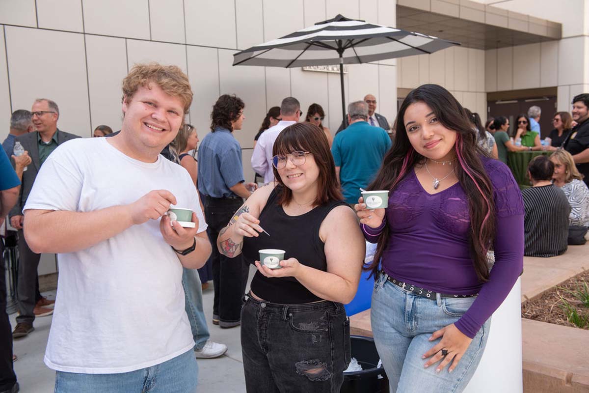 Performing Arts Center Ribbon Cutting