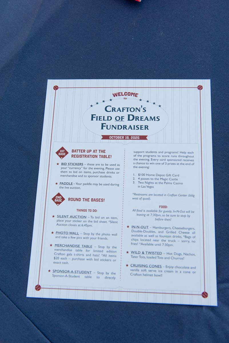 Crafton Hills College Field of Dreams Gala