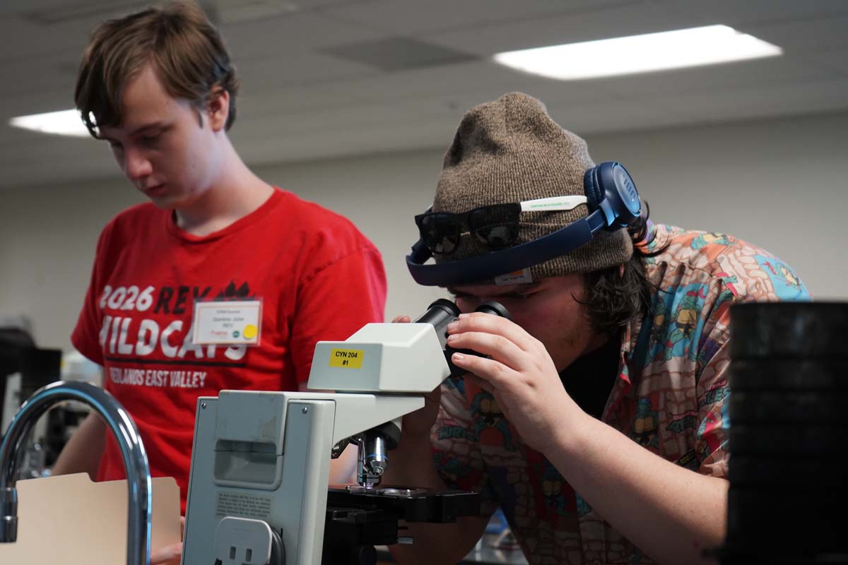 Students attend the STEM Summit at CHC.