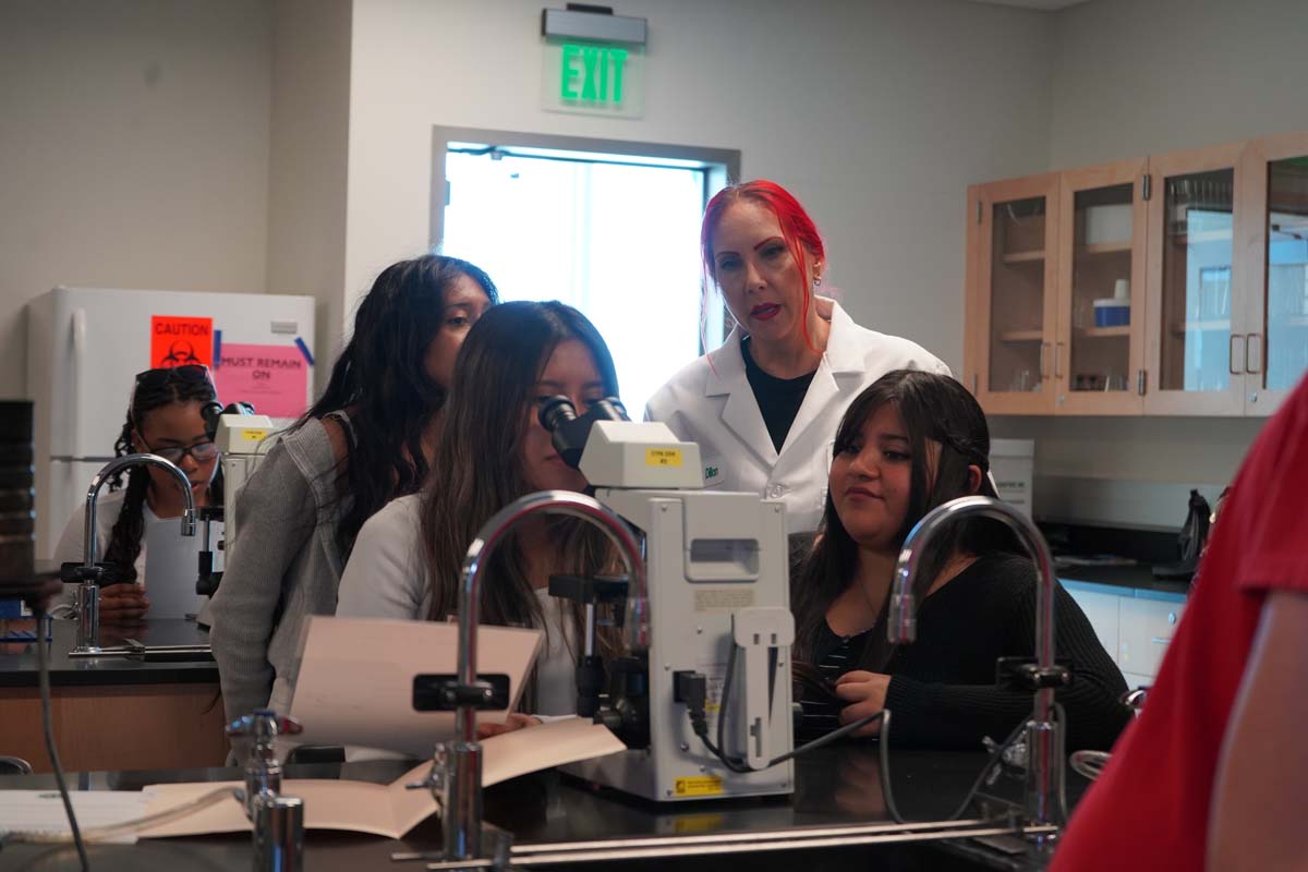 Students attend the STEM Summit at CHC.