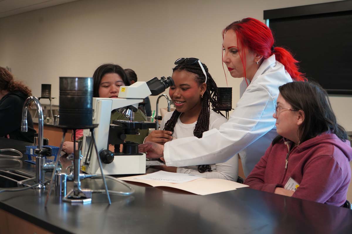 Students attend the STEM Summit at CHC.