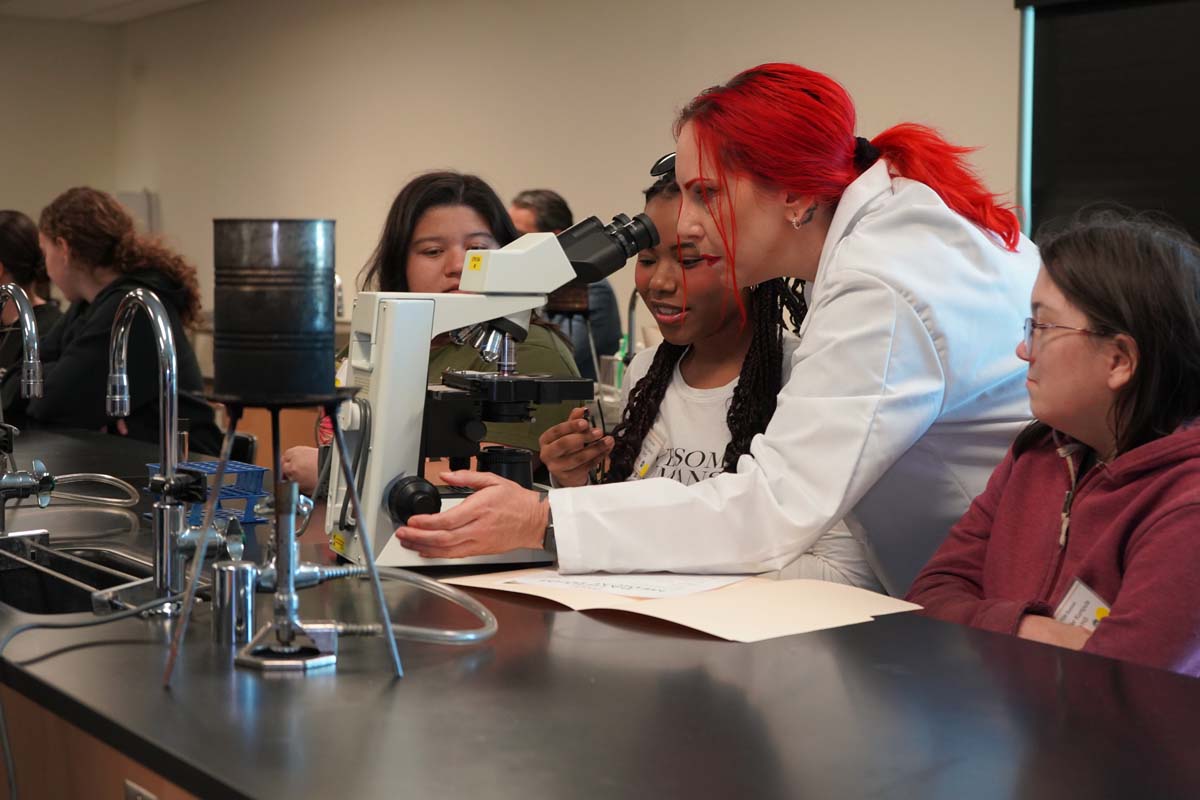 Students attend the STEM Summit at CHC.