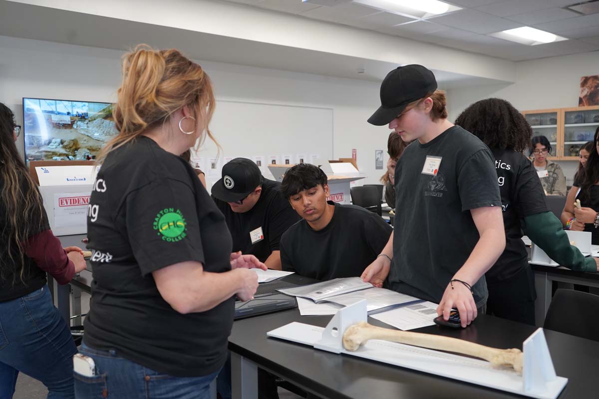 Students attend the STEM Summit at CHC.