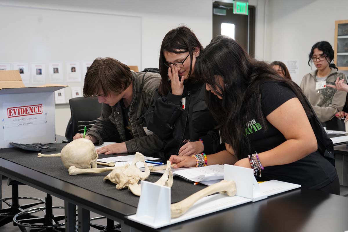 Students attend the STEM Summit at CHC.