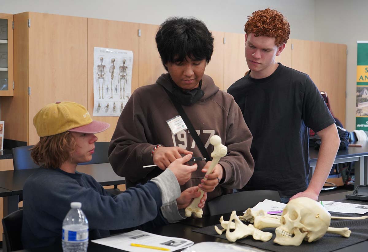 Students attend the STEM Summit at CHC.