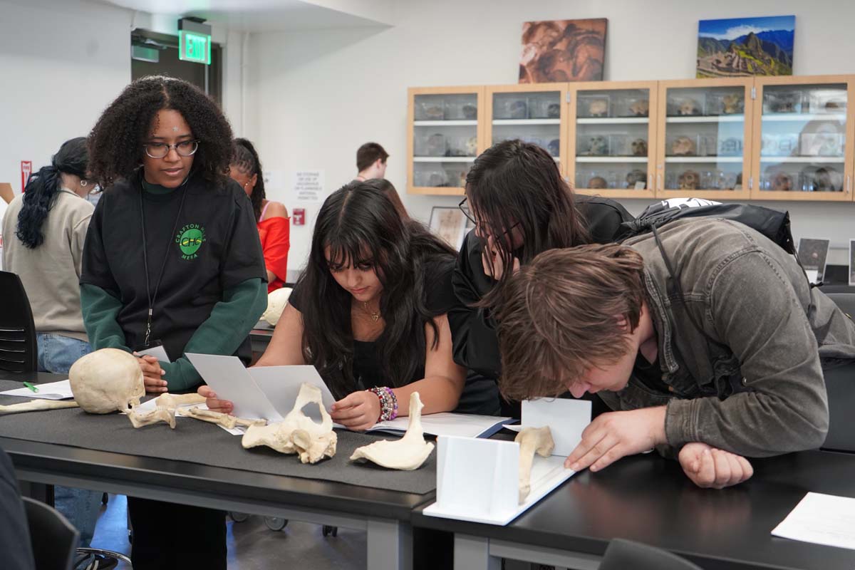 Students attend the STEM Summit at CHC.