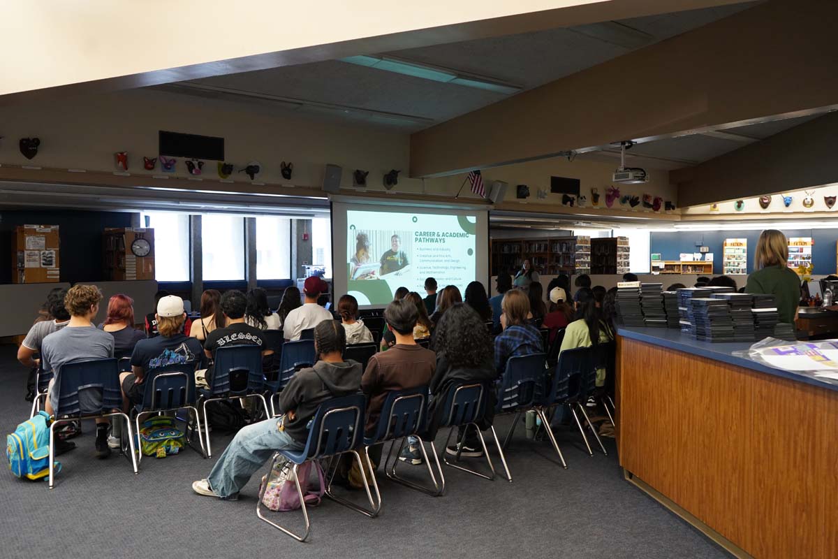Students attend the STEM Summit at CHC.