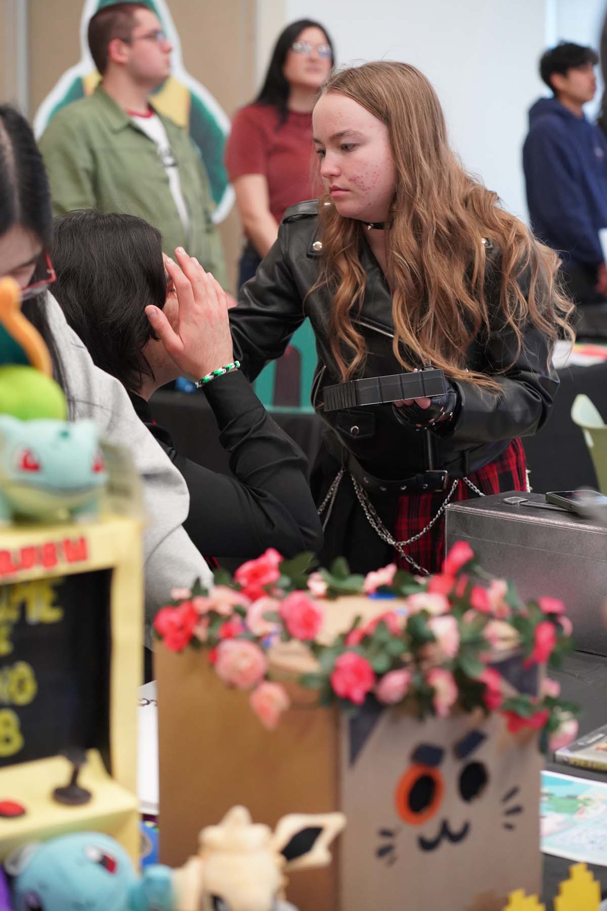 Students attend Club Rush at CHC.