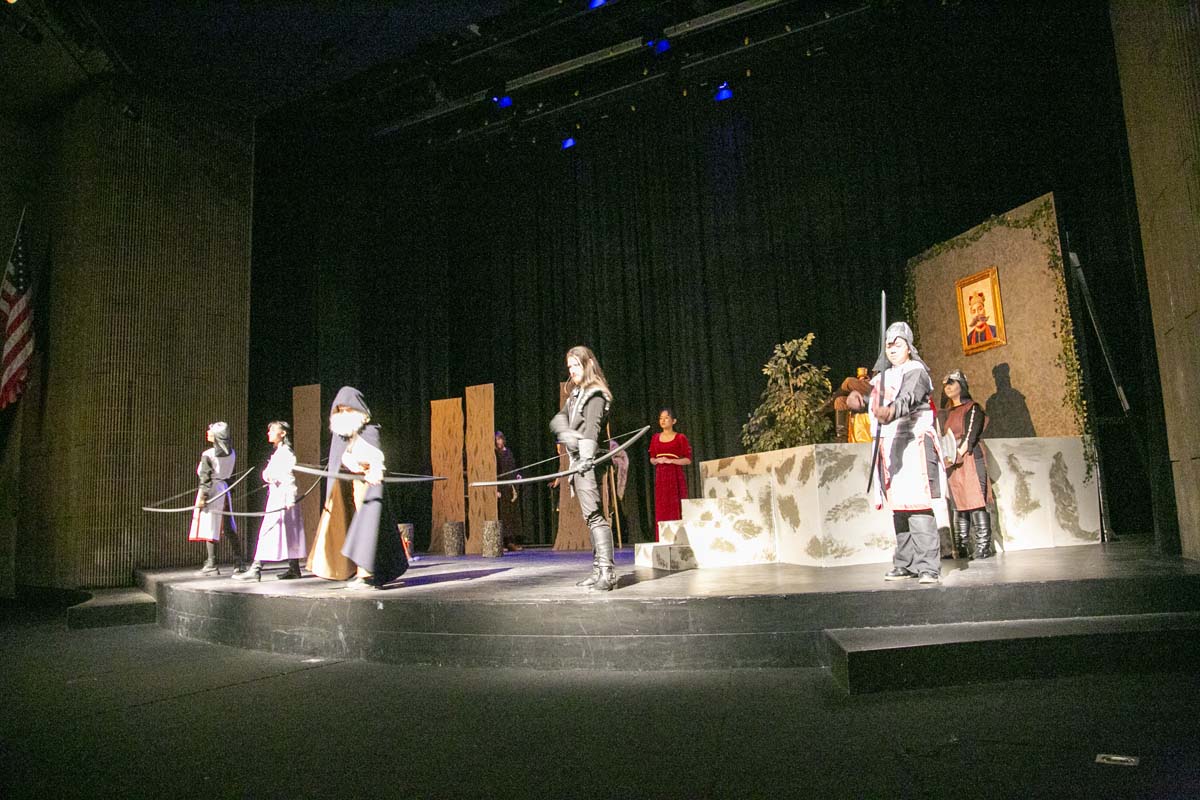 CHC theatre students perform in Marian or the True Tale of Robin Hood.