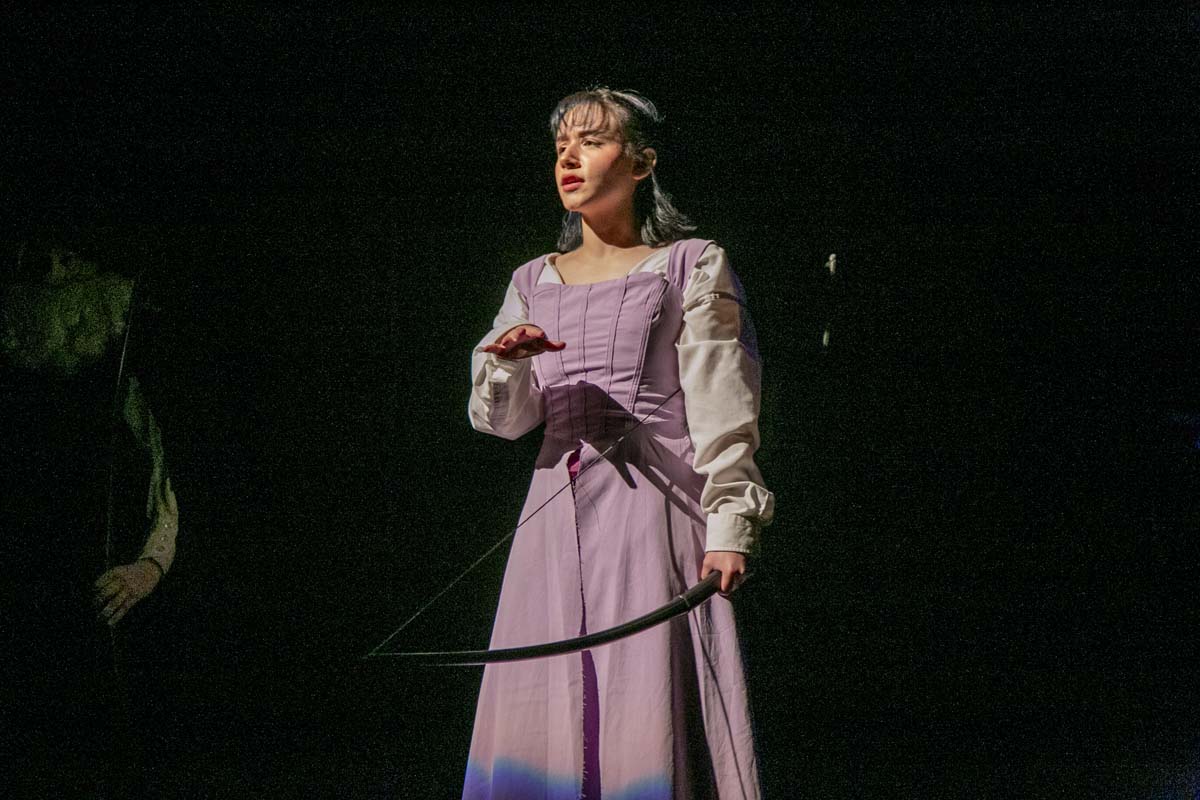 CHC theatre students perform in Marian or the True Tale of Robin Hood.