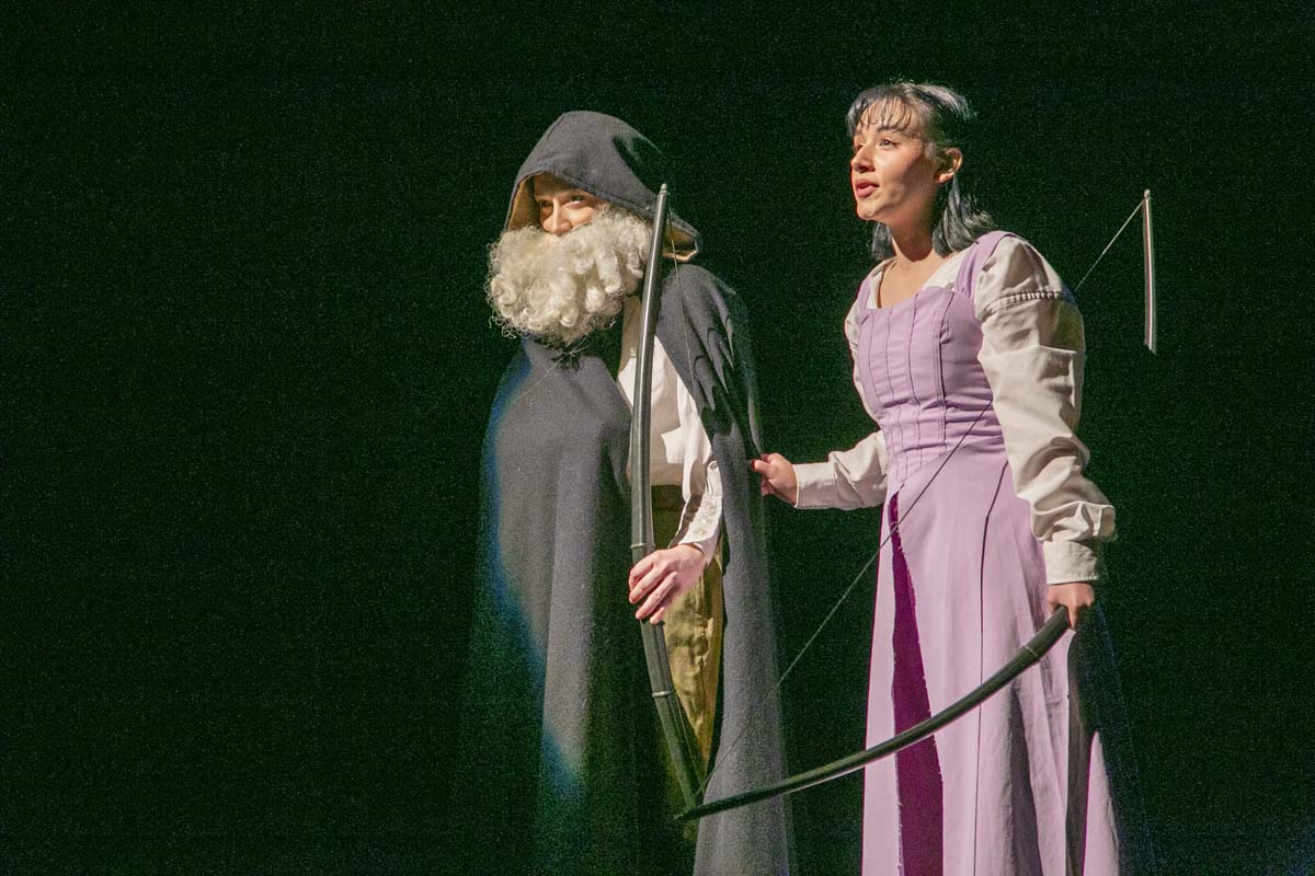 CHC theatre students perform in Marian or the True Tale of Robin Hood.