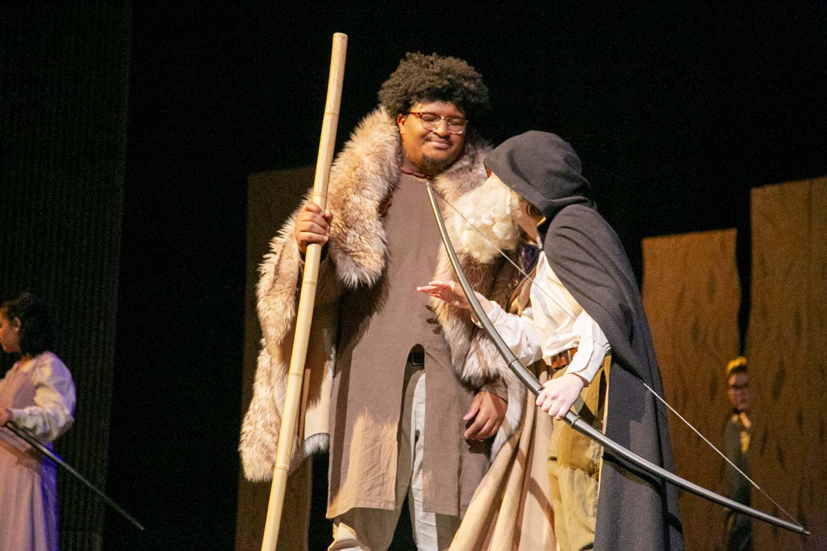 CHC theatre students perform in Marian or the True Tale of Robin Hood.