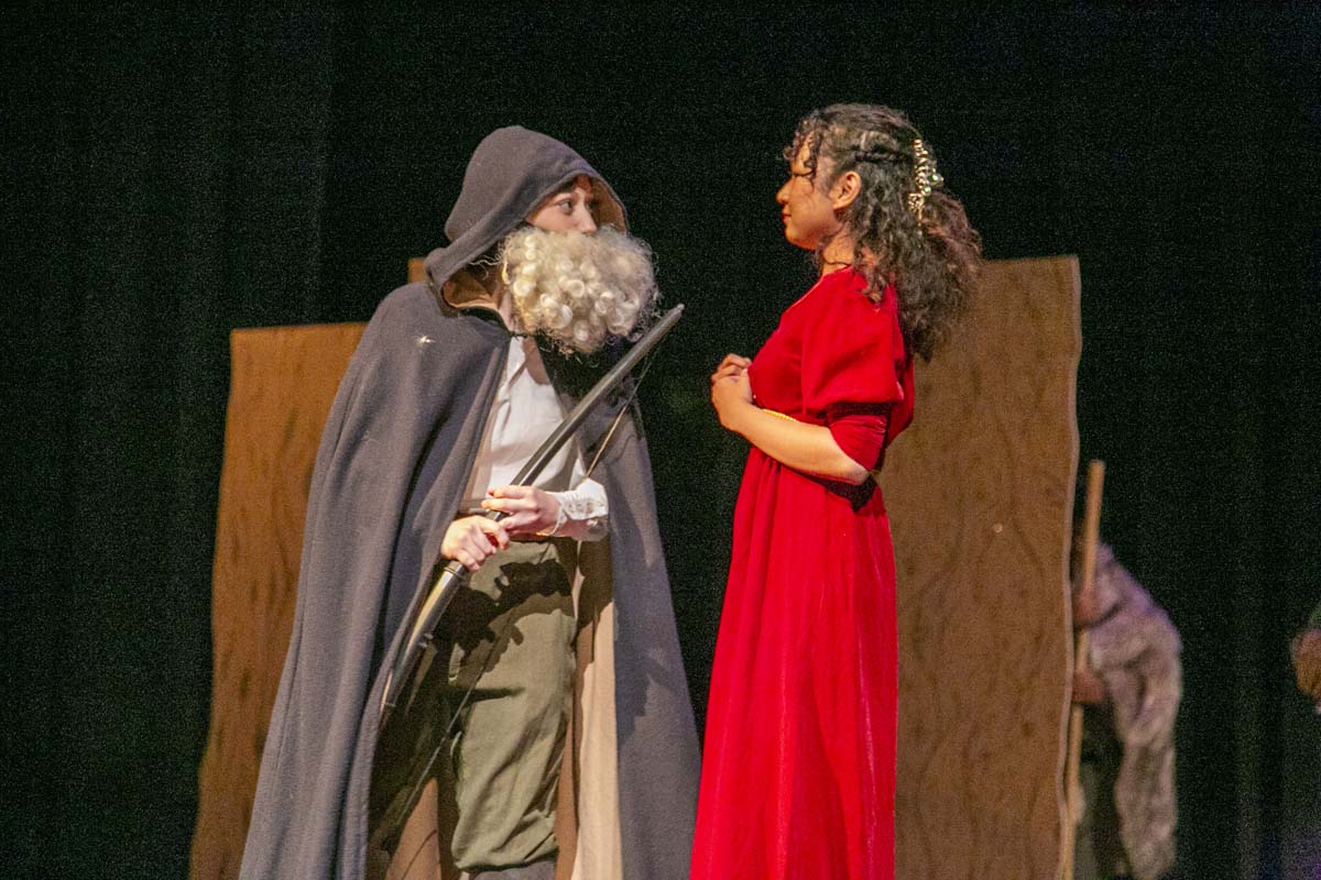 CHC theatre students perform in Marian or the True Tale of Robin Hood.