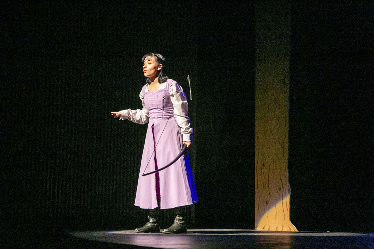 CHC theatre students perform in Marian or the True Tale of Robin Hood.