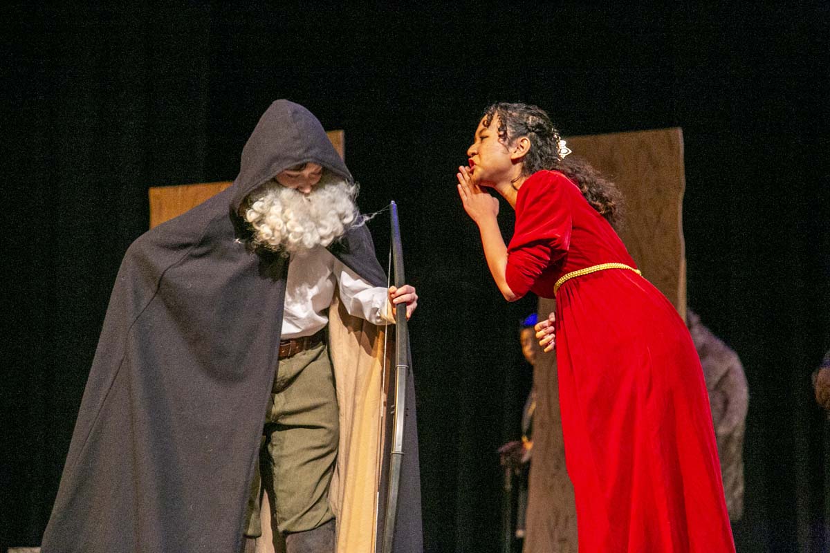 CHC theatre students perform in Marian or the True Tale of Robin Hood.