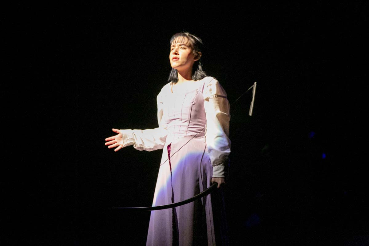 CHC theatre students perform in Marian or the True Tale of Robin Hood.