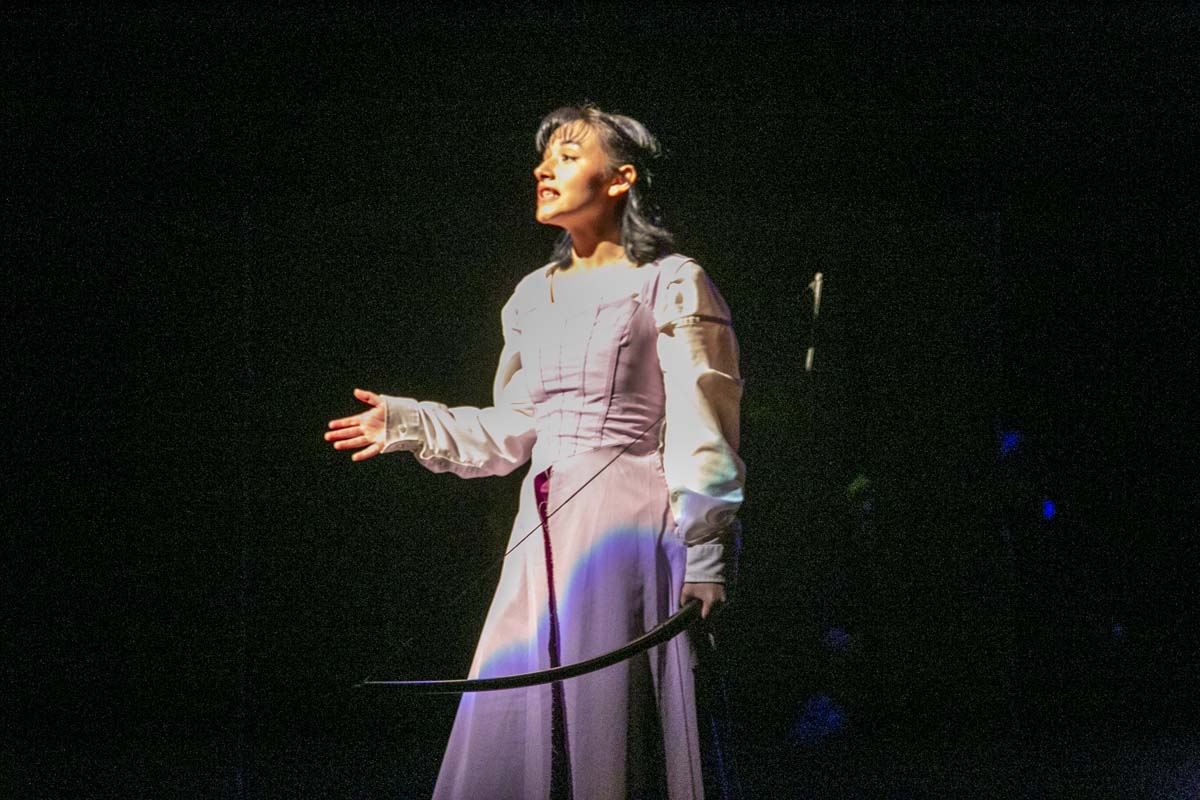 CHC theatre students perform in Marian or the True Tale of Robin Hood.