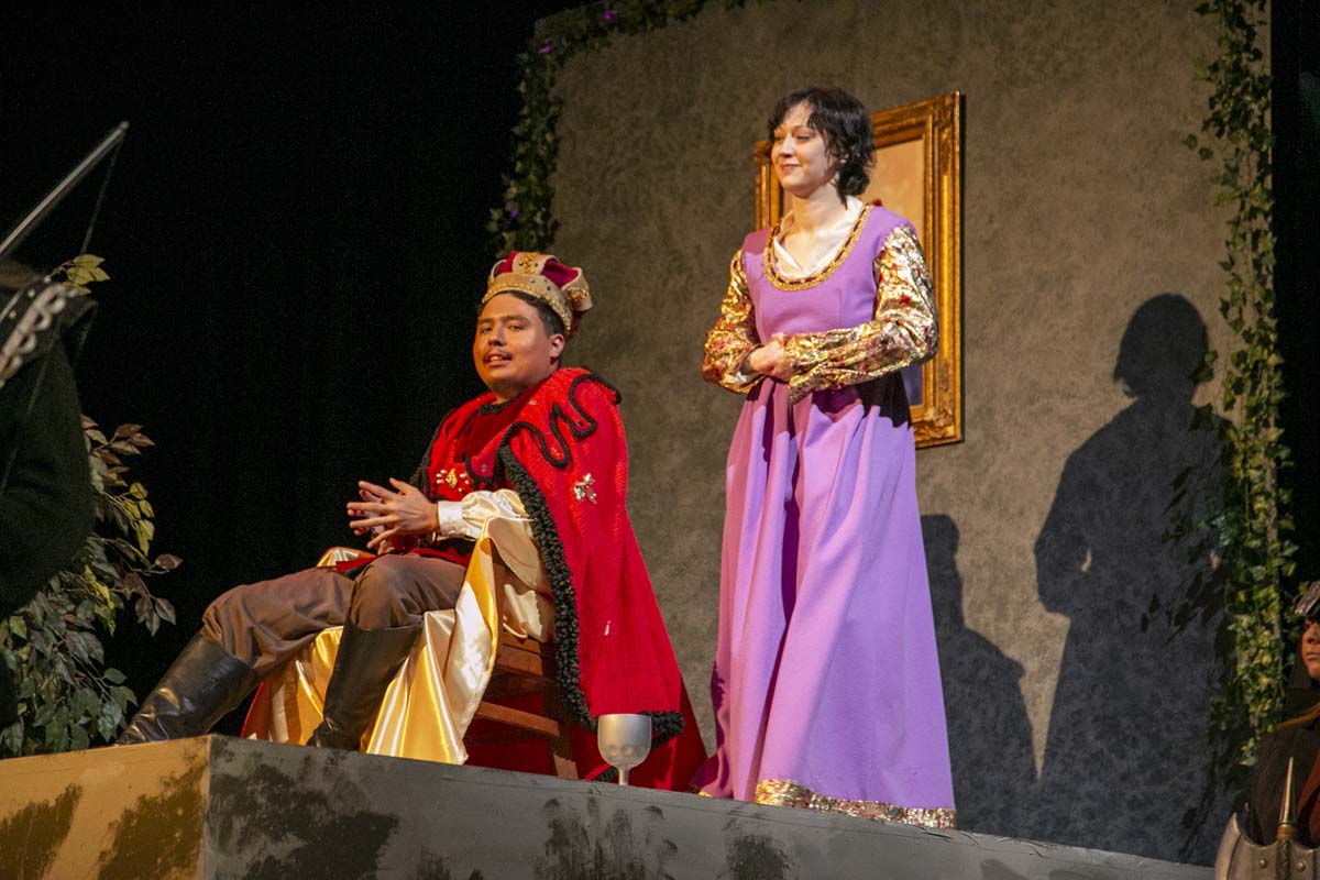 CHC theatre students perform in Marian or the True Tale of Robin Hood.