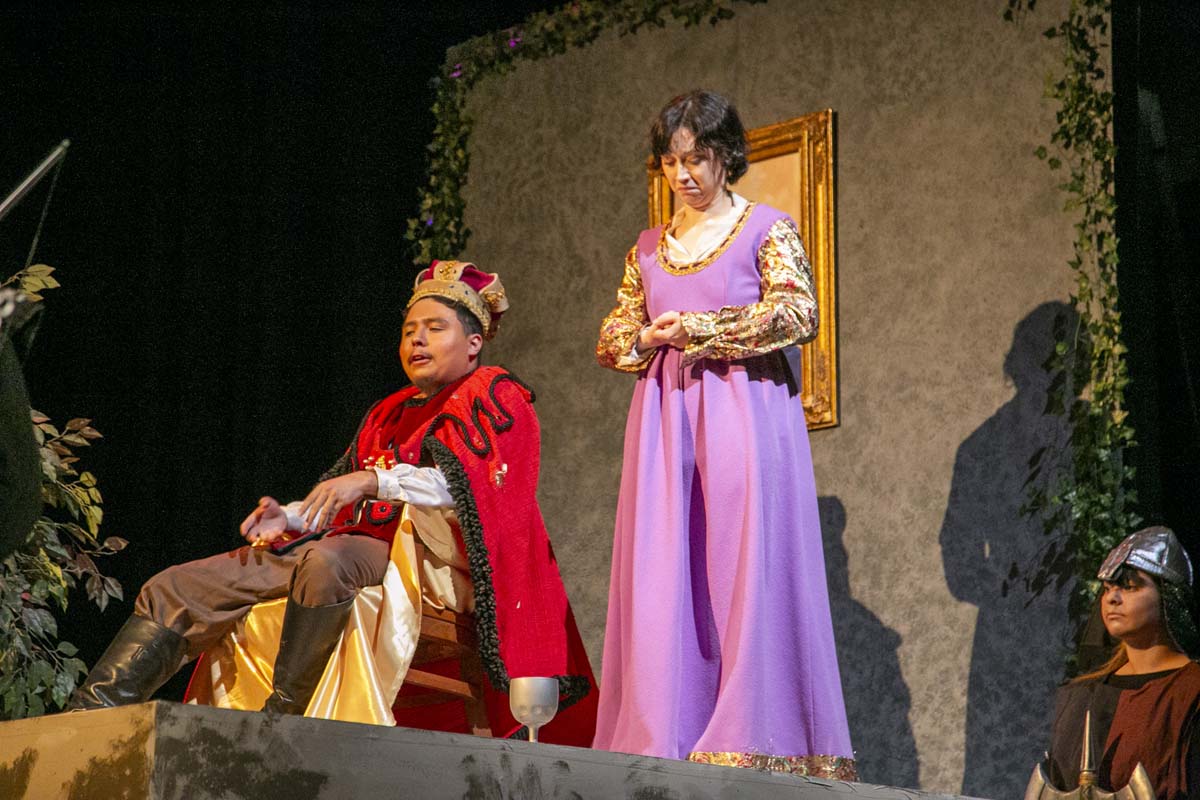 CHC theatre students perform in Marian or the True Tale of Robin Hood.