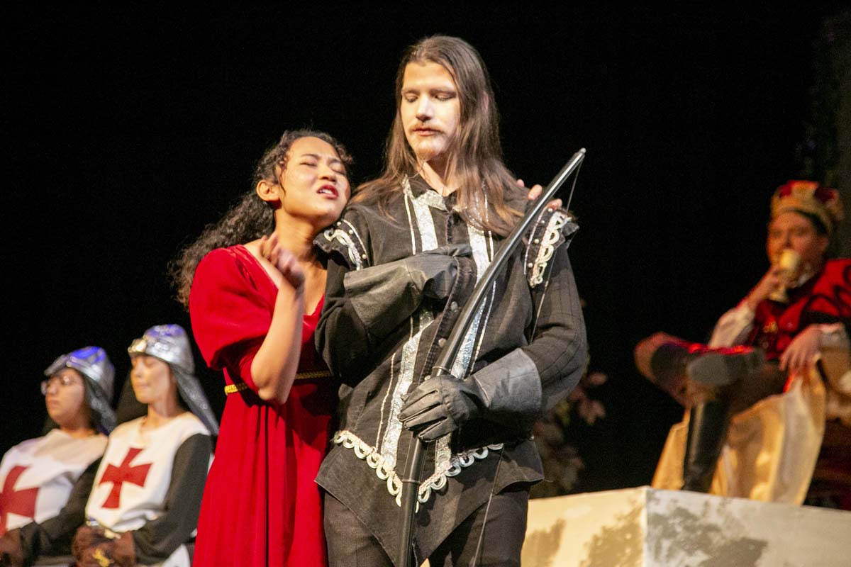 CHC theatre students perform in Marian or the True Tale of Robin Hood.