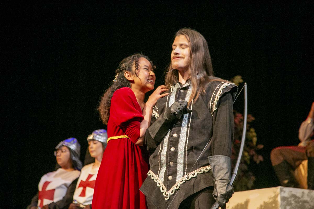 CHC theatre students perform in Marian or the True Tale of Robin Hood.