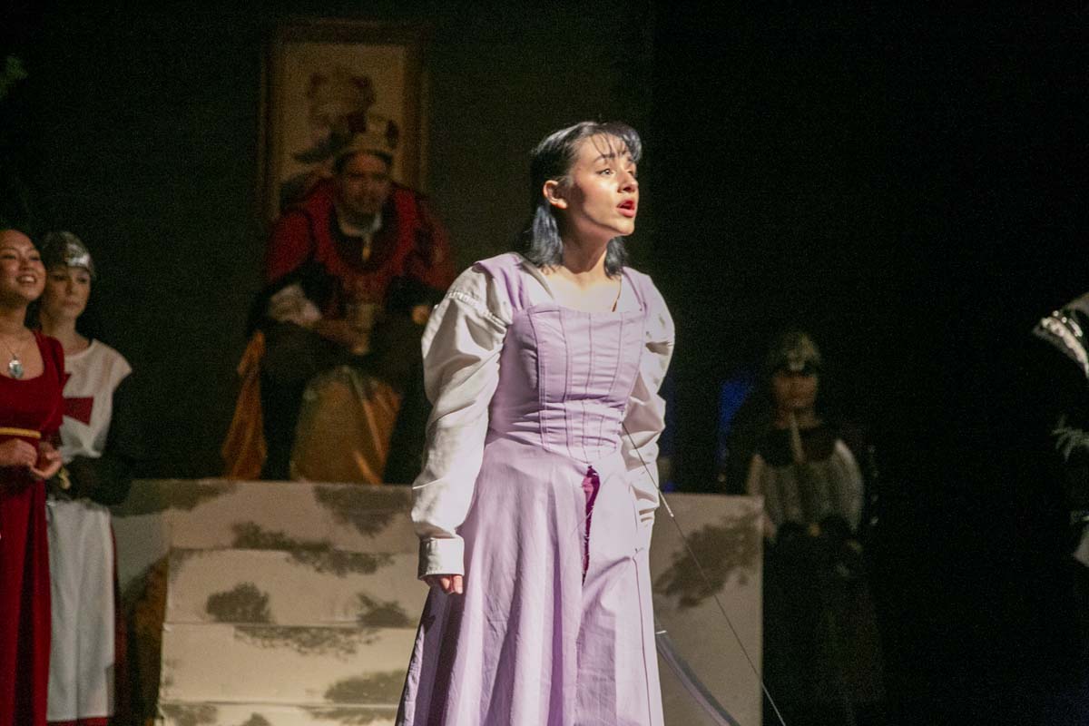 CHC theatre students perform in Marian or the True Tale of Robin Hood.