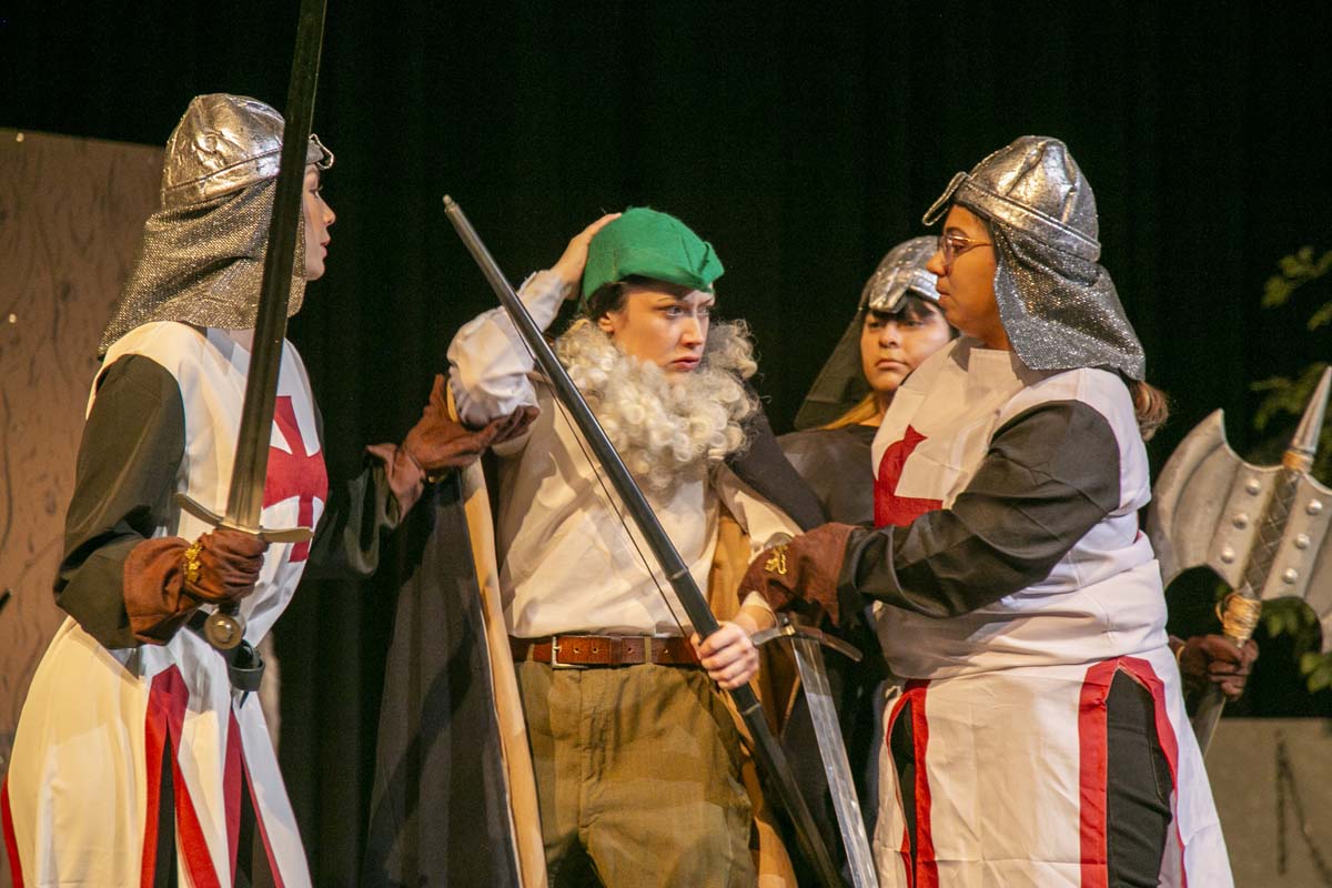 CHC theatre students perform in Marian or the True Tale of Robin Hood.