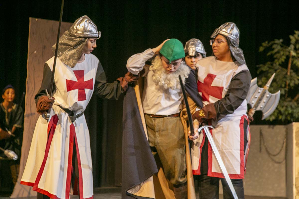 CHC theatre students perform in Marian or the True Tale of Robin Hood.