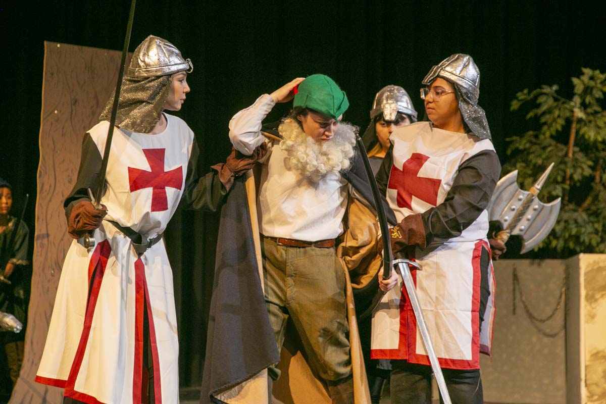 CHC theatre students perform in Marian or the True Tale of Robin Hood.