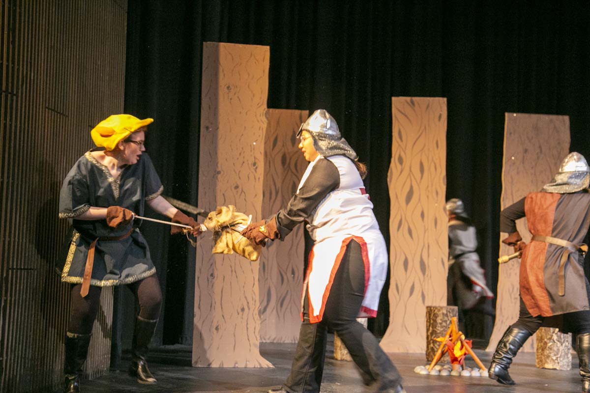 CHC theatre students perform in Marian or the True Tale of Robin Hood.