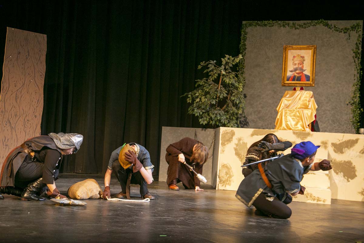 CHC theatre students perform in Marian or the True Tale of Robin Hood.
