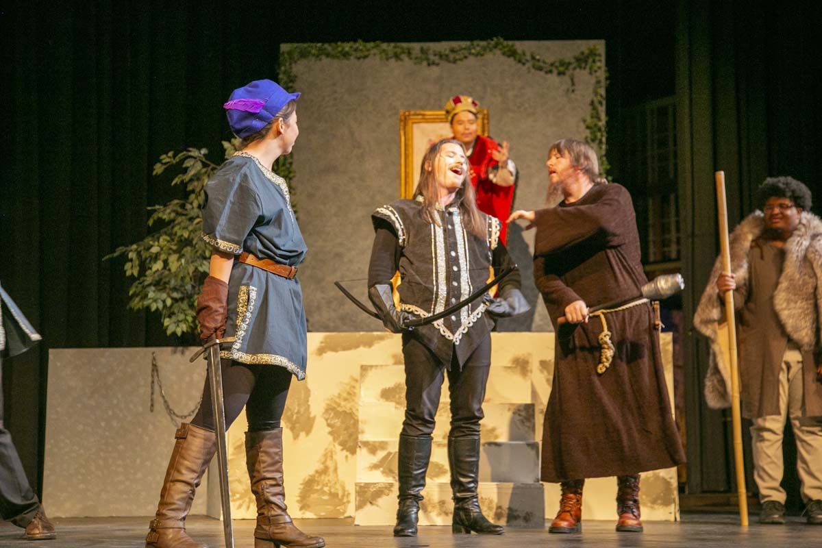 CHC theatre students perform in Marian or the True Tale of Robin Hood.