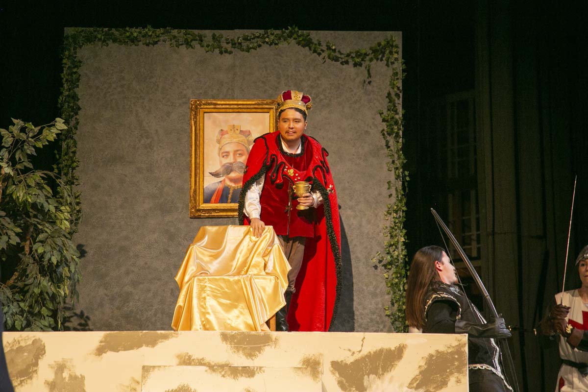 CHC theatre students perform in Marian or the True Tale of Robin Hood.