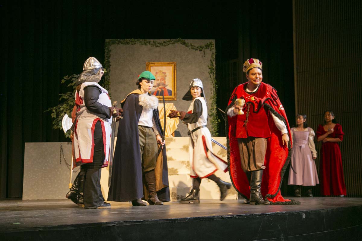 CHC theatre students perform in Marian or the True Tale of Robin Hood.