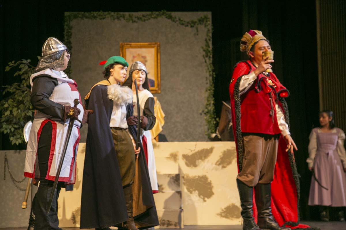 CHC theatre students perform in Marian or the True Tale of Robin Hood.