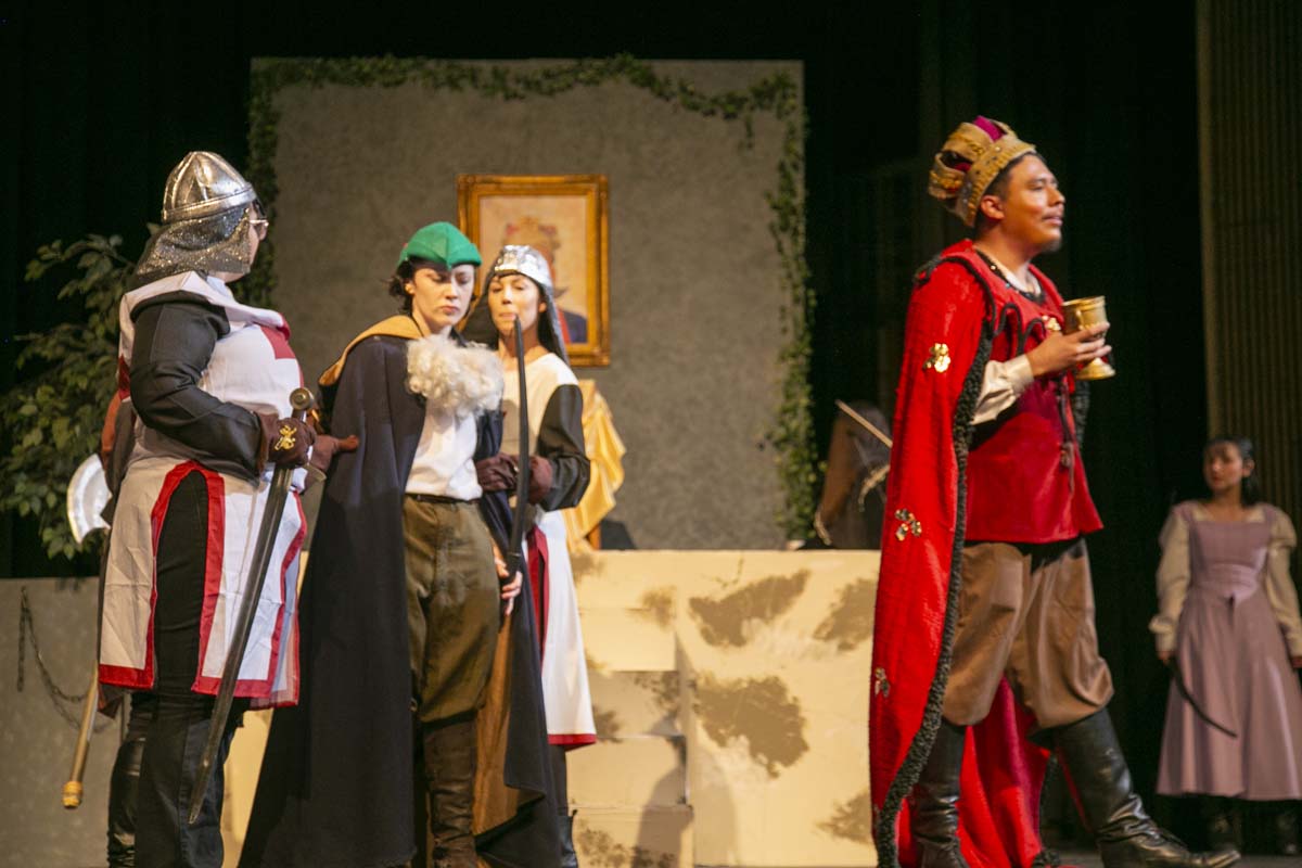 CHC theatre students perform in Marian or the True Tale of Robin Hood.