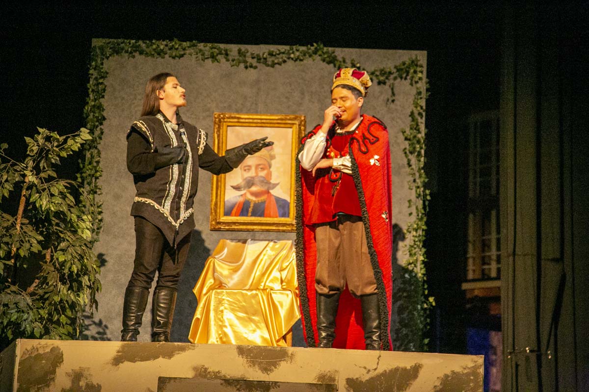 CHC theatre students perform in Marian or the True Tale of Robin Hood.