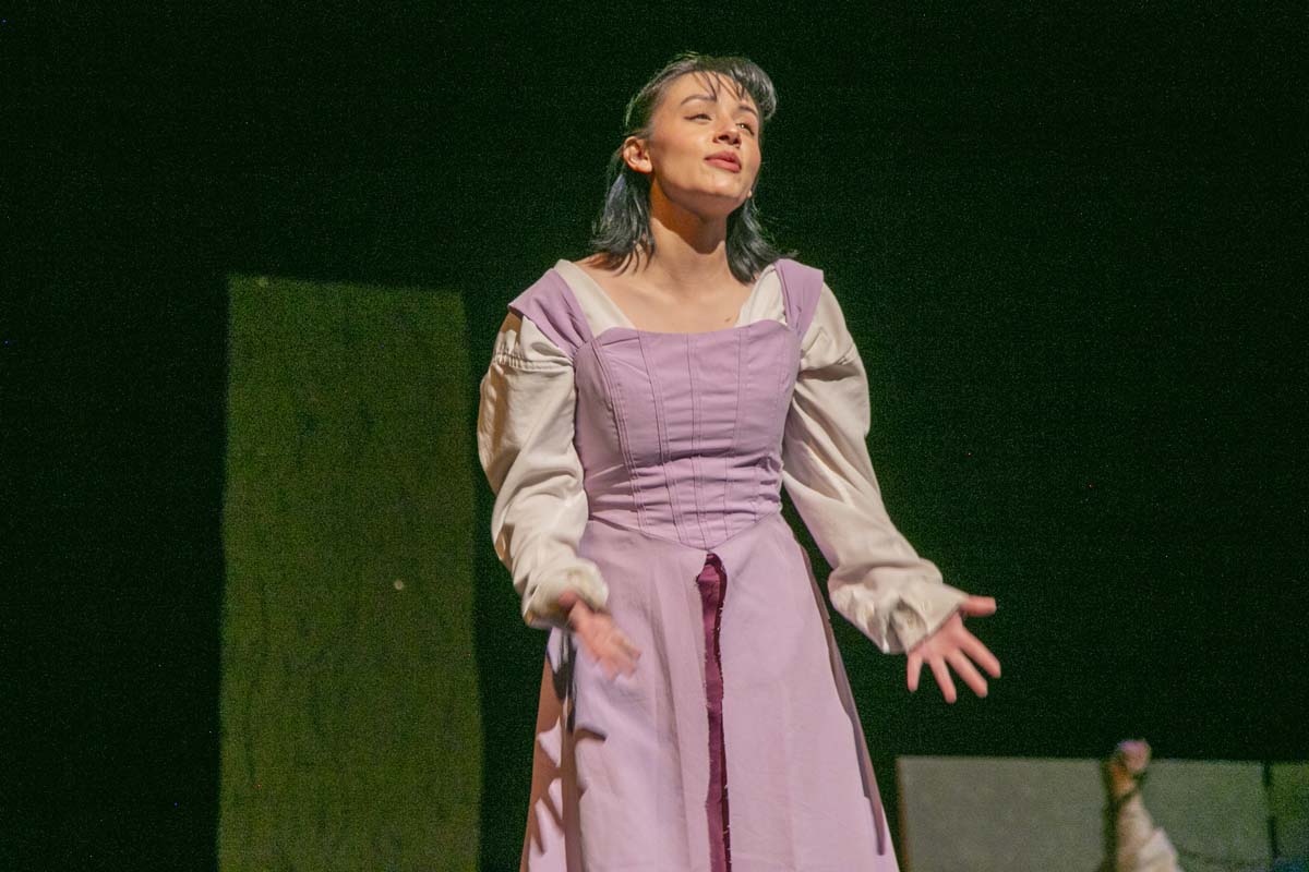 CHC theatre students perform in Marian or the True Tale of Robin Hood.