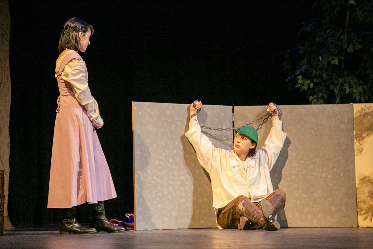 CHC theatre students perform in Marian or the True Tale of Robin Hood.