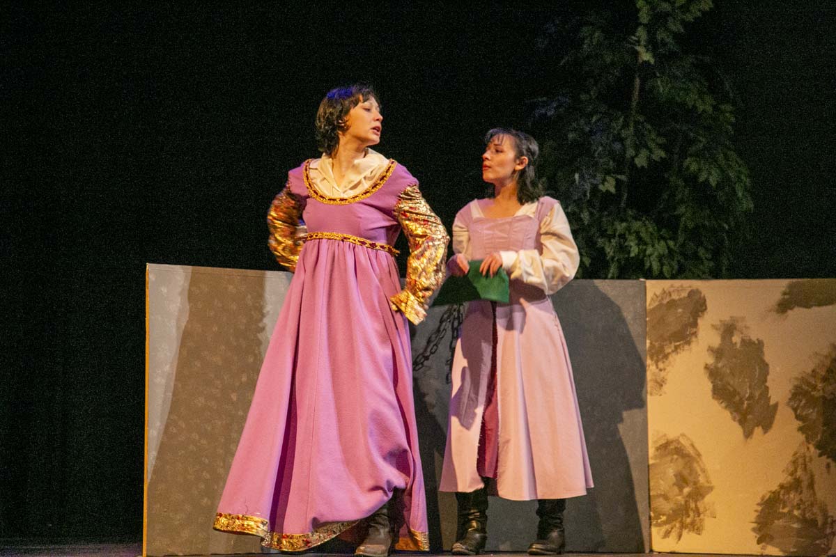 CHC theatre students perform in Marian or the True Tale of Robin Hood.