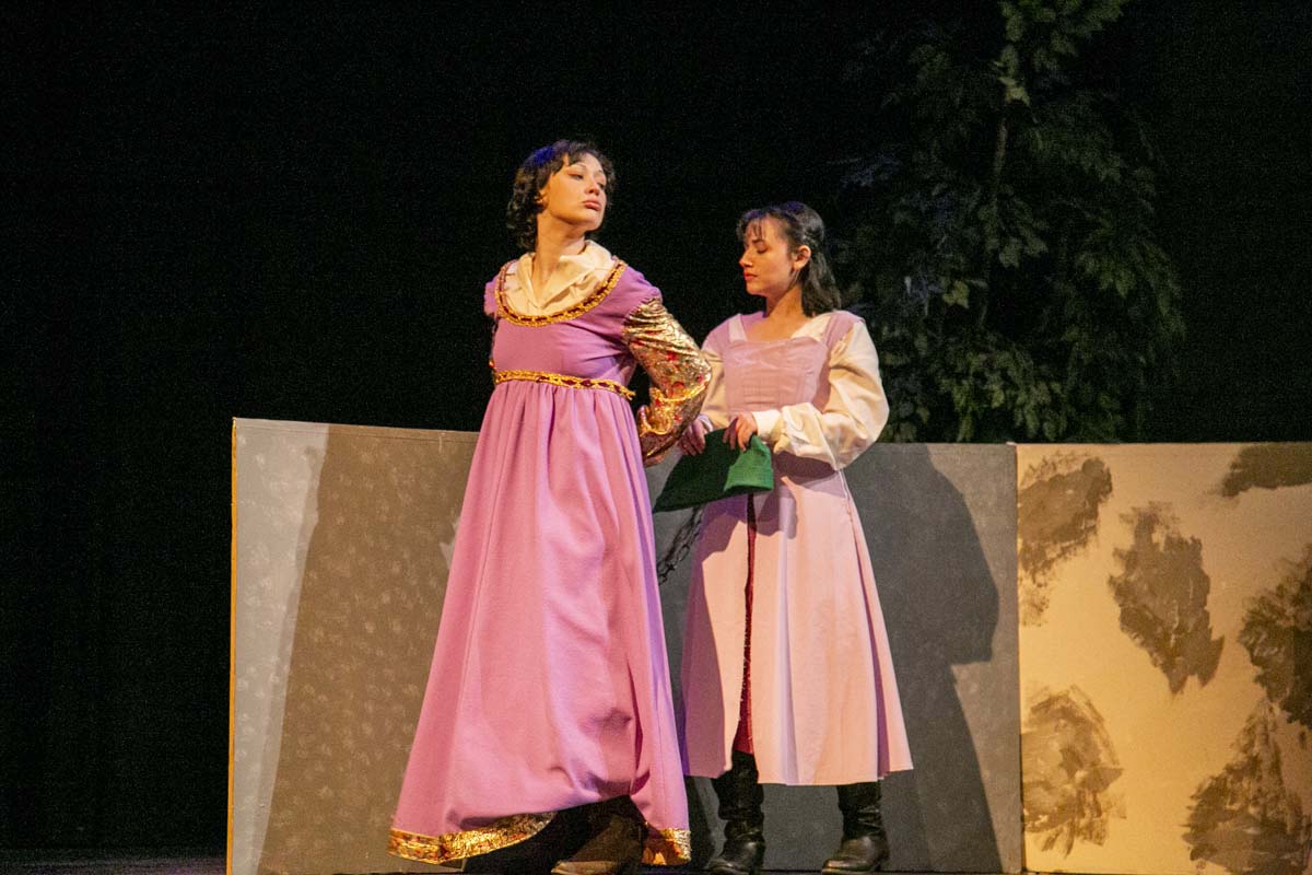 CHC theatre students perform in Marian or the True Tale of Robin Hood.