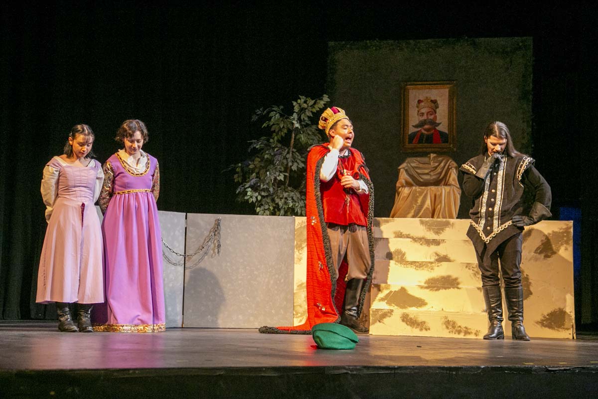 CHC theatre students perform in Marian or the True Tale of Robin Hood.