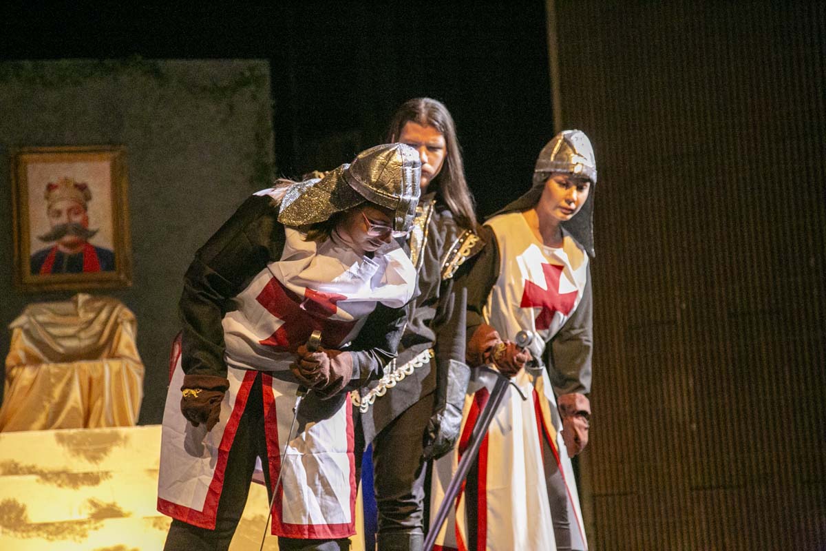 CHC theatre students perform in Marian or the True Tale of Robin Hood.