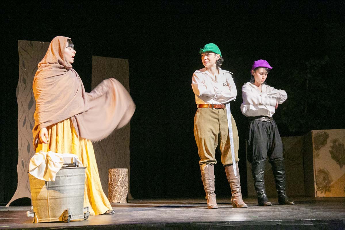 CHC theatre students perform in Marian or the True Tale of Robin Hood.